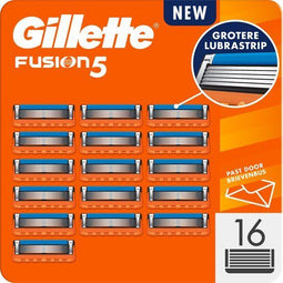 Gillette Fusion 5 - Scheermesjes - 15% bredere Lubrastrip