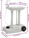 vidaXL - Campingtoilet - en - wasbak - met - watertank