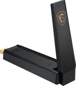 MSI AXE5400 - WiFi USB Adapter - WiFi 6E - 2402Mbps snelheid