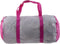 Avento Sporttas - Opvouwbaar tot pocketformaat - Wit/Fuchsia/Grijs
