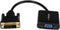 Startech DVI2VGAE - DVI-D naar VGA Adapter - 0,19 m - Zwart