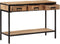 vidaXL - Wandtafel - 100x35x70 - cm - massief - ruw - mangohout