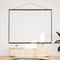 vidaXL - Projectiescherm - wandhangend - 100 - inch - 4:3