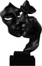 Sculptuur, decoratie voor woonkamer, moderne harssculptuur, stabiele plaatsing, geschikt voor het de