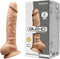 SILEXD – Dual Density siliconen beige dildo met balzak – 20.5 cm