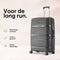 SC Travelin' Charm – 28-inch Grote Reiskoffer - Cijferslot - 70x45x30 cm - 60L - Lichtgewicht,