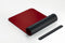 Sigel SA603 - Bureauonderlegger - Waterafstotend en antislip - Zwart/Rood