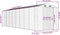 vidaXL-Tuinschuur-191x725x198-cm-gegalvaniseerd-staal-lichtbruin