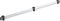 Toolflex One - Aluminium Rail 94 cm - Uitbreidbaar - Zwart
