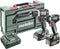 Metabo BSLBL+SSD200LTBL 685195000 Accu-schroefboormachine, Accu-slagmoersleutel 18 V 5.2 Ah Li-ion Incl. accu, Incl. la