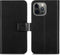 iMoshion Hoesje Geschikt voor iPhone 13 Pro Hoesje Met Pasjeshouder - iMoshion Luxe Canvas Bookcase - Zwart