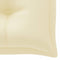 vidaXL - Tuinbankkussen - 200x(50+50)x7 - cm - oxford - stof - crèmewit