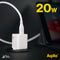 Aqiila Chargebird W1 - USB Oplader 20W - Power Delivery - Wit
