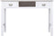 vidaXL - Schrijftafel - 110x45x76 - cm - hout - wit