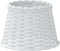 vidaXL - Lampenkap - Ø25x17 - cm - wicker - wit