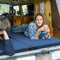 Coast Campingmatras - Luxe met Memory Foam & Antislip Onderzijde - 188 x 78 x 6,5 cm - Grijs