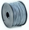 Gembird 3D ABS Filament - 3 mm - 1 kg - Zilver
