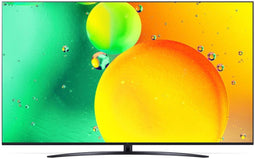 LG Nanocell 75NANO766QA - 75" Ultra HD TV - 4K Resolutie - Zwart