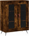 vidaXL - Dressoir - 69,5x34x90 - cm - bewerkt - hout - gerookt - eikenkleurig
