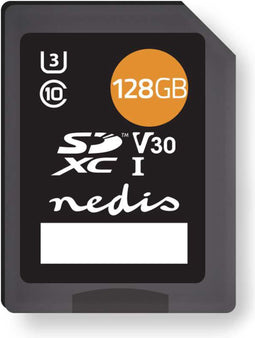 Nedis MSDC128100BK - SDXC-geheugenkaart 128GB - Extra opslag voor foto's en video's
