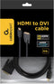Gembird HDMI-DVI - KVM Kabel - 1.8 m - Zwart