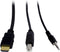 Inter-Tech AS-41HA - HDMI KVM-switch - 4 USB 2.0 poorten - Zwart