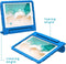 iMoshion Tablet Hoes Kinderen Geschikt voor Huawei MediaPad T3 10 inch - iMoshion Kidsproof Backcover met handvat - Blauw