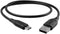 Cygnett USB-A naar USB-C Kabel - 2 Meter - Opladen en Synchroniseren - Zwart