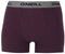 O'Neill Boxershorts Heren - Nauwsluitende fit - Grijs - Paars (3-pack)