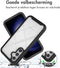 imoshion Hoesje Geschikt voor Samsung Galaxy S23 FE Hoesje - imoshion 360° Full Protective Case - Zwart / Transparant
