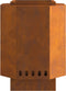 vidaXL - Rookloze - Vuurkorf - 38x38x51 - cm - Weervast - Staal