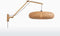 GOOD&MOJO Wandlamp Palawan - Bamboe - 105x60x55cm - Binnen Scandinavisch,Bohemian