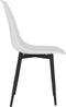 vidaXL - Eetkamerstoelen - 2 - st - PP - wit