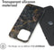 iMoshion Hoesje Geschikt voor iPhone 15 Pro Hoesje Siliconen - iMoshion Design hoesje - Zwart / Black Marble Transparent
