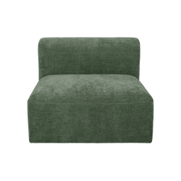 Urban Nature Culture Tao - Modular seater - Hoogwaardige polyester - Fir Green - 90 * 100 * 74 cm