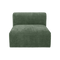 Urban Nature Culture Tao - Modular seater - Hoogwaardige polyester - Fir Green - 90 * 100 * 74 cm