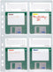 Durable 524319 - Diskette-ordnerhoes voor 4 diskettes 3,5 inch - (5 stuks)