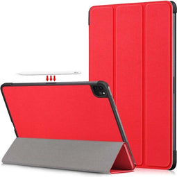 3-Vouw sleepcover hoes - Geschikt voor iPad Pro 11 inch (2018/2020/2021) - Rood