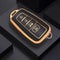 Autosleutel hoesje - TPU Sleutelhoesje - Sleutelcover - Autosleutelhoes - Geschikt voor Toyota - goud - B4 - Toyota C-HR, Toyota Corolla, Toyota Rav, Toyota Rav4, Toyota Yaris, Toyota Aygo, Toyota Camry, Toyota Land Cruiser, Toyota Proace, Toyota Pr