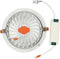 V-TAC VT-2-10-N LED Verstelbare Downlight - Samsung - IP20 - Wit - 10W - 1060 Lumen - 6400K - 5 Jaar