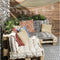 Schaduwdoek - Driehoek 360x360x360 cm - Waterdoorlatend - Groen