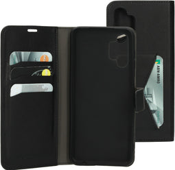 Mobiparts Galaxy A13 (2022) 4G - Classic Wallet Case - RFID bescherming - Zwart