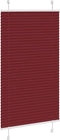 vidaXL - Plissé - rolgordijn - 70x150 - cm - stofbreedte - 69,4 - cm - bordeauxrood
