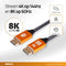 Drivv. Displayport Kabel - 8K 60Hz - 4K 144 Hz - 32,4GBps - Displayport 1.4 - DP Kabel - 2 meter - O