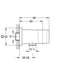 GROHE Inbouw prullenbak - 2 afvalbakken (1x29L en 1x11L) - Antraciet (2 stuks)