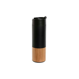 Thermos Home ESPRIT Zwart Natuurlijk 400 ml