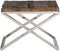 Richmond Interiors Bijzettafel Kensington 60x60 (Silver)