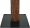 vidaXL - Kerstboom - met - echt - hout - en - sneeuw - smal - 150 - cm - groen