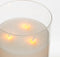 Mica Decorations LED Kaars - H20 x Ø15 cm - Wax/Glas