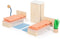 Small Foot - Houten Poppenhuis Meubeltjes Slaapkamer